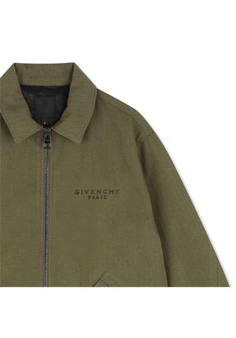 Bomber con logo GIVENCHY KIDS | H31405653